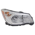CAPA 1416 SB FRSTR HALGN 2.5L CHR BEZEL HEADLAMP ASSY RH