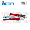 STOP/TURN/TAIL LIGHT FOR HEADACHE RACK GLOSS ALUMINUM (PAIR)