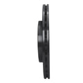 R1 14-19 Mercedes-Benz CLA250 Rear Right Drilled & Slotted Black Brake Rotor