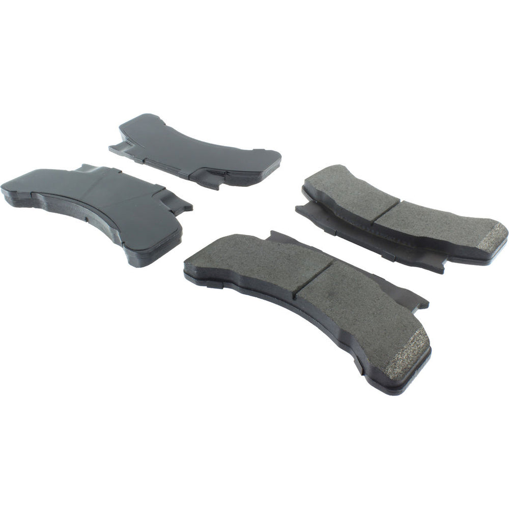 Centric Posi-Quiet Extended Wear Brake Pads w/Hardware - Front/Rear