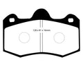 EBC 11+ Mclaren MP4-12C 3.8 Twin Turbo Yellowstuff Rear Brake Pads