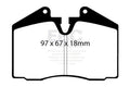 EBC 89-95 Ferrari 348 3.4 Bluestuff Front Brake Pads
