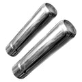 Stainless Works Bell Exhaust Tips- 2 1/2in ID Inlet 2 1/2in Body