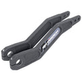 Antirock Fabricated Steel Sway Bar Arms Bent Style 19.25 Inch Long OAL 17.95 Inch C-C 1.7 Inch Offset Bend 5 Holes Includes Stickers Pair RockJock 4x4