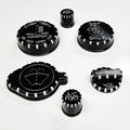 UPR 20 Bronco 2.3 Engine Cap Cover Package 6pc-Black 6400-02