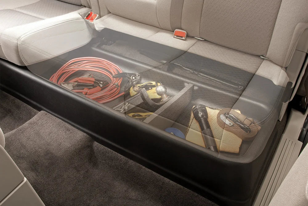 2019 Chevrolet Silverado 1500 Crew Cab Pickup 2019 GMC Sierra 1500 Crew Cab Pickup Under Seat Storage Box