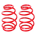 BMR 10-15 5th Gen Camaro V8 Front Lowering Springs - Red
