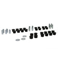 Control arm - lower inner rear bushing 28 Bushings 13 Tubes 3 Washers Install Guide Grease