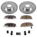 Power Stop 88-89 Honda CRX Front Z26 Street Warrior Brake Kit