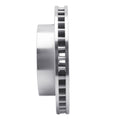 R1 99-20 Cadillac DeVille Front Right Drilled & Slotted Silver Brake Rotor