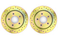 Brembo Sport Brake Rotor Pair Drilled Rear Mazda 3 Models (inc. 2007-2013 Mazdaspeed3)