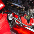 J&L 05-10 Ford Mustang GT/Bullitt/Saleen Passenger Side Oil Separator 3.0 - Clear Anodized