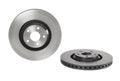 Brembo 08-09 Audi TT Quattro/09-15 TTS Quattro Front Premium UV Coated OE Equivalent Rotor