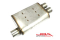 JBA Performance Exhaust muffler close-up