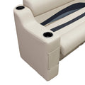 WISE 3010 PREMIER PONTOON 7IN RIGHT RADIUS ARM REST PLATINUM