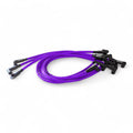 SBC Spark Plug Wire Set 90-Degree - Purple