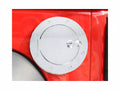 Rugged Ridge Gas Cap Door Locking Brushed Aluminum 97-06 Jeep Wrangler TJ