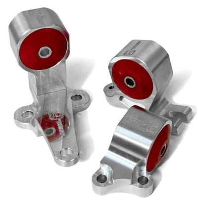 Innovative 88-91 Honda Civic/CRX B-Series Silver Aluminum Conversion Mount Solid Bushing (RH Mount)