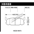 Hawk 04-05 Mazda Miata HPS 5.0 Street Rear Brake Pads