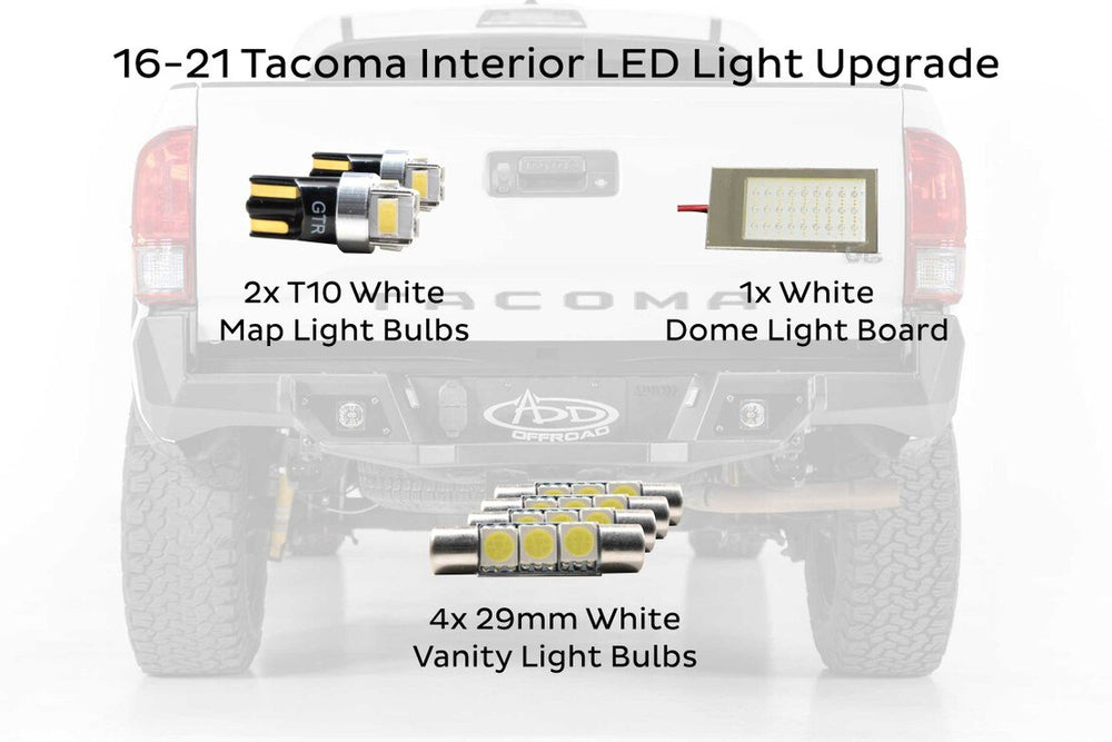 INTERIOR LED UPGRADE KIT: 16-21 TAC