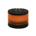LED BEACON ALUMINIUM BASE MINI PROFILE 1224VDC 41FLASH PATTERNS CLASS 2 CLR/AMB