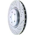 StopTech Select Sport 07-10 Ford Shelby Slotted and Drilled Left Rotor