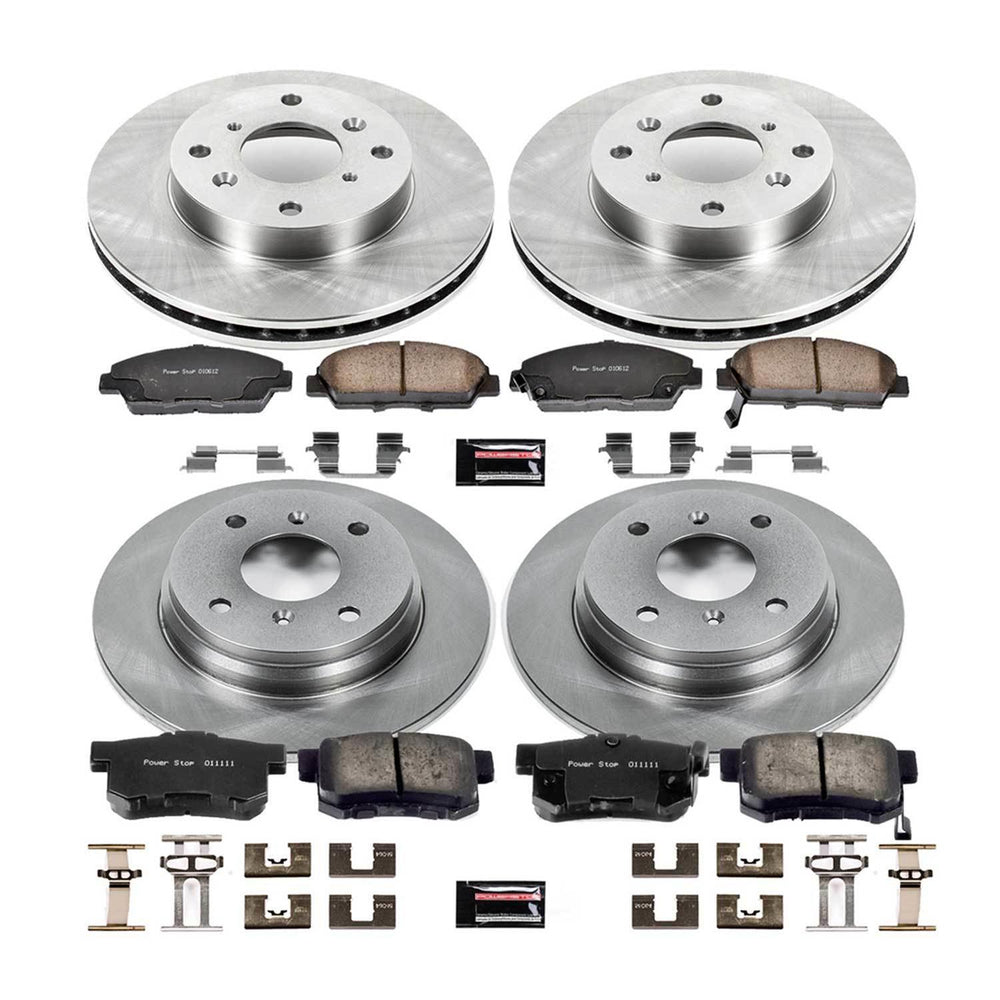 Power Stop 92-96 Honda Prelude Front & Rear Autospecialty Brake Kit