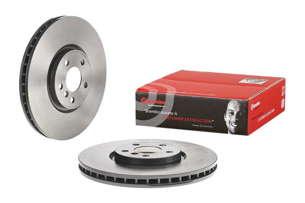 Brembo 15-21 Mini Cooper/17-19 Cooper Clubman Front Premium UV Coated OE Equivalent Rotor
