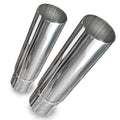 Stainless Works Pencil Cut Exhaust Tips 2 1/2in Body 2 1/2in ID Inlet
