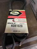 Gates 05-07 Peterbilt 357 Caterpillar C13 Diesel Fan Alt. & A.C. Standard V-Ribbed Belt