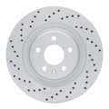DFC 08-25 Audi S5 Rear Right Drilled Geoperformance Rotor