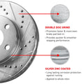 R1 Concepts Brake Rotor- D/S - Silver Fits Hyundai Azera