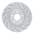 DFC 08-25 Audi S5 Rear Left Drilled Geoperformance Rotor
