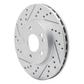 R1 06-11 Mercedes-Benz B200 Front Left Drilled & Slotted Geoperformance Rotor