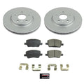 Power Stop 2020 Chevrolet Sonic Front Z17 Evolution Geomet Coated Brake Kit