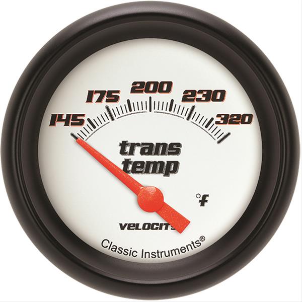 VELOCITY WHITE 2 5/8IN TRANS TEMP