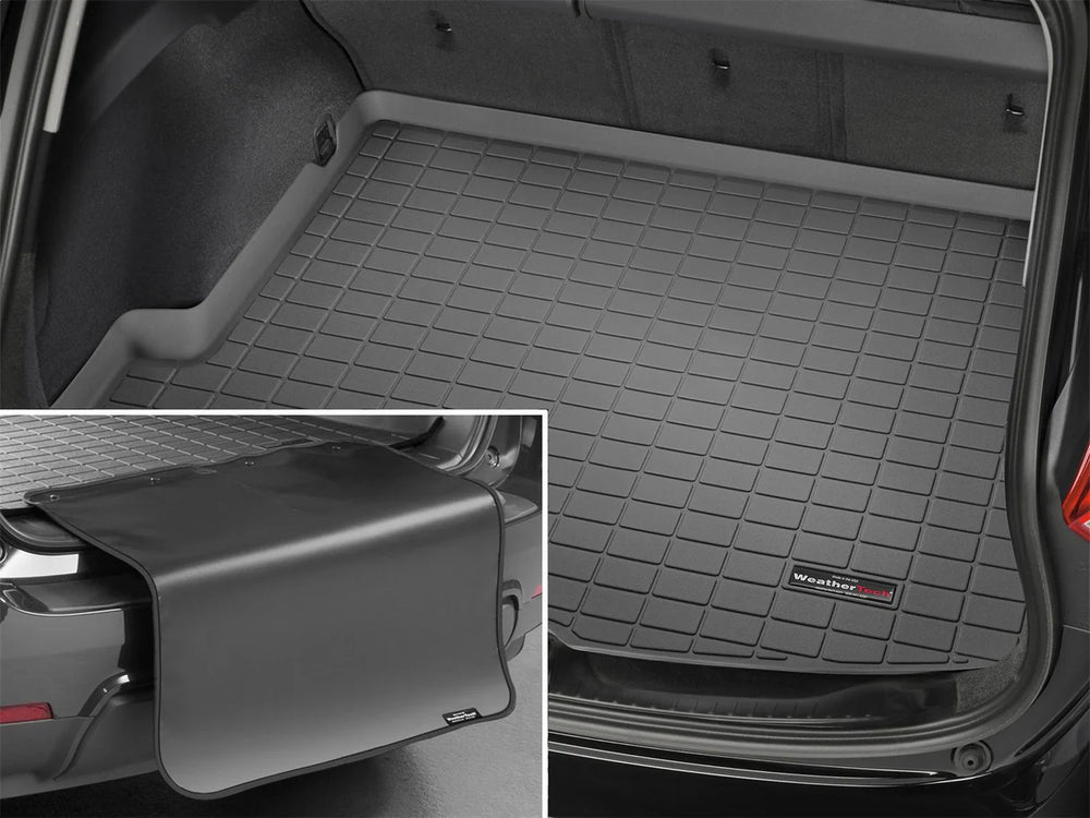 WeatherTech 25-26 Ford Expedition Behind 3rd Row Cargo Liner w/Bumper Protector - Black