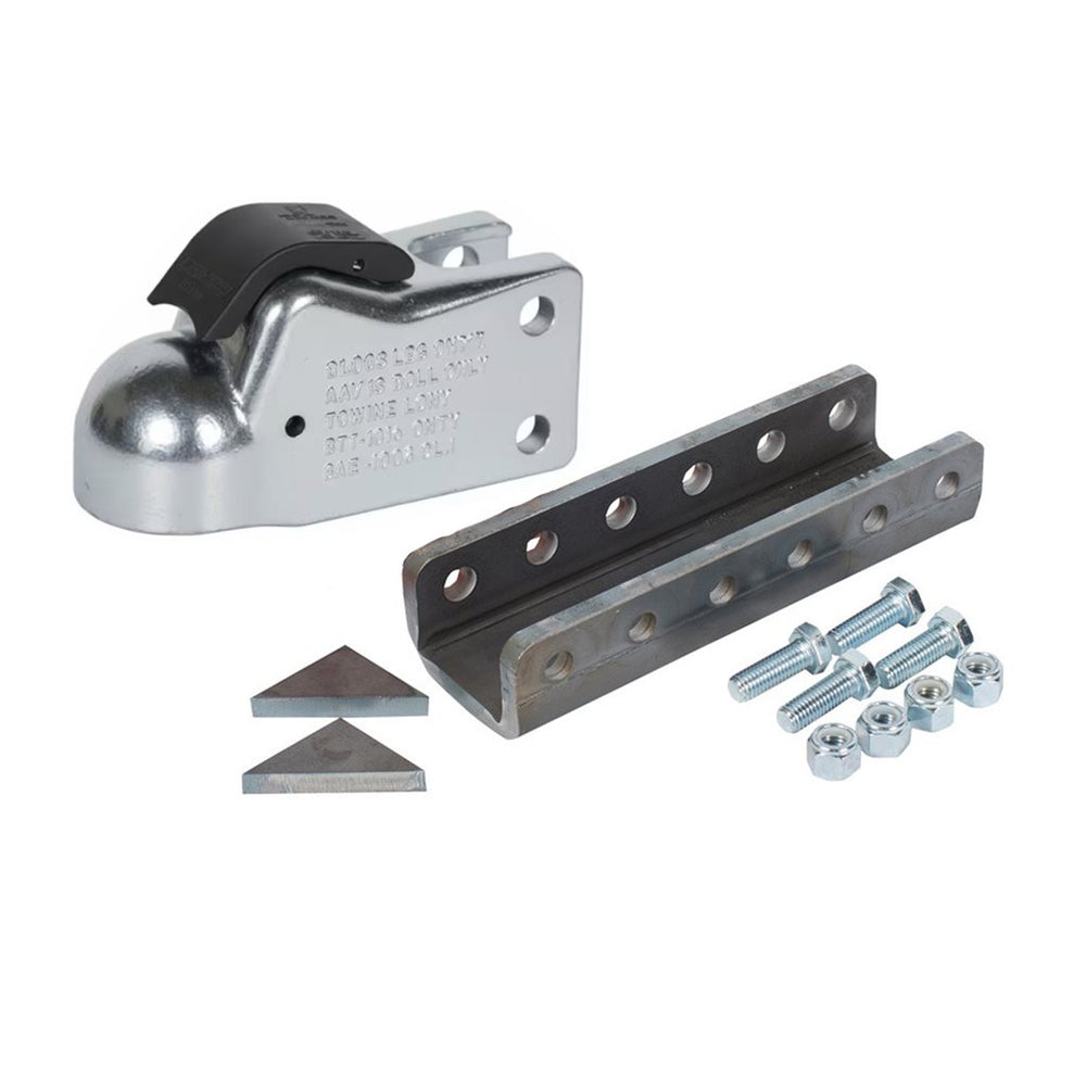 2.3125 CHANNEL MOUNT KIT METALLIC SILVER