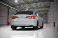 Rally Armor 22-26 Honda Civic/Civic Si/Sport Red UR Mud Flap w/White Logo