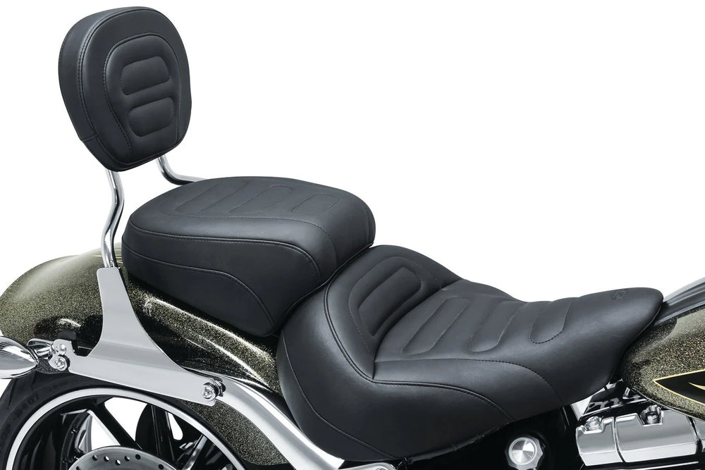 Mustang 13-17 Harley Softail Breakout Sissy Bar Pad (12 inch x 9 inch) - Black