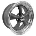 AMERICAN RACING VINTAGE VNCL215 15X4 5X4.75 M-GRY MACH-LP -25MM - VN2155461