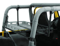HighRock 4x4 Cargo Rack Bracket Kit Black Jeep 92-02 Wrangler; Hangs from sport bars over rear seat area; use with P N 41444-01