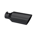 MBRP Universal Tip 7inch O.D. Rolled End 4inch inlet 18inch length - T304 (SINGLE TIP)