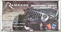 Rampage 1955-2019 Universal Recovery Winch Accessory Kit - Black