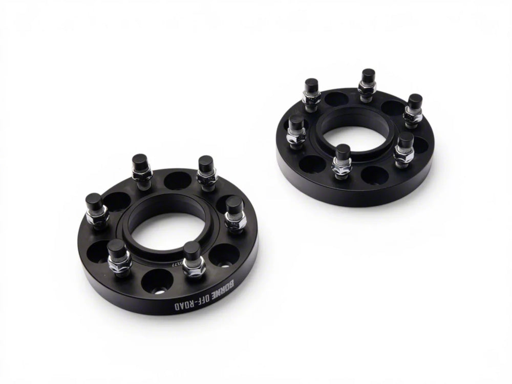 Borne Off-Road Wheel Spacers - 6x135 - 87.1 - 25 - M14 - Black