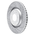 DFC 04-09 Audi S4 Rear Right Drilled & Slotted Geoperformance Rotor