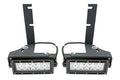 1519 SILVERADO 2500/3500 DIESEL REAR BUMPER LED BRACKET UNDER REAR BUMPER MILD STEEL BLACK