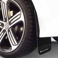 1519 VOLKSWAGEN GOLF R (EX GOLF OR SPORTWAGEN) RED MUD FLAP/WHITE LOGO
