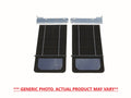 9910 F250/F350 SUPER DUTY DUALLY CLASSIC MUD FLAP SET INCL. FLAPS BRACKETS WEIGHTS & ANTISAILS