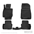 ~(7 lbs. 26X4X3)~ Profile Floor Liners Front and 2nd Row Black CX-3 2015-2018